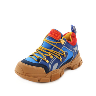Gucci Flashtrek Sneakers Fabric and Leather