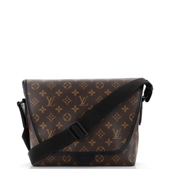 Louis Vuitton Magnetic Messenger Bag Macassar Monogram Canvas