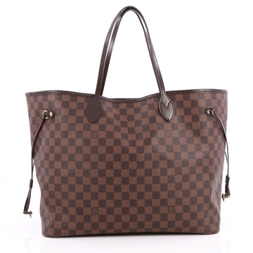 Louis Vuitton Neverfull NM Tote Damier GM Brown 2043301