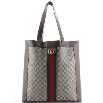 Gucci Ophidia Soft Open Tote GG Coated Canvas Large