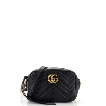 Gucci GG Marmont Shoulder Bag Matelasse Leather Mini