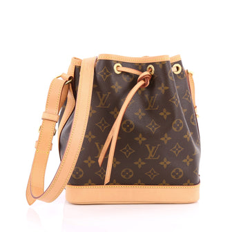 Louis Vuitton Noe Handbag Monogram Canvas BB Brown 2043901