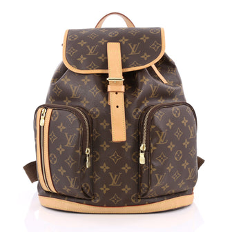 Louis Vuitton Bosphore Backpack Monogram Canvas Brown 2044101