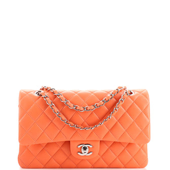 Chanel Classic Double Flap Bag Quilted Lambskin Medium