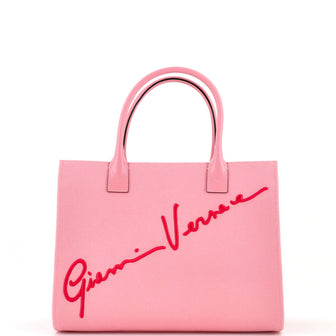 Versace GV Signature Tote Canvas