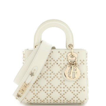 Christian Dior My ABCDior Lady Dior Bag Cannage Lucky Star Studded Lambskin