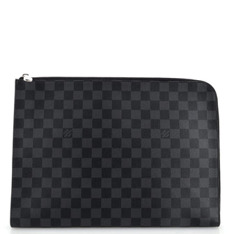 Louis Vuitton Zip Around Pochette Jour Damier Graphite GM