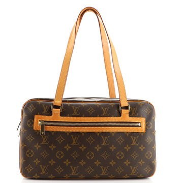 Louis Vuitton Cite Handbag Monogram Canvas GM