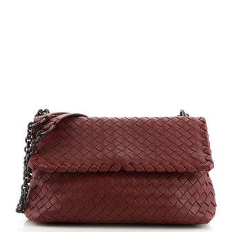 Bottega Veneta Olimpia Crossbody Bag Intrecciato Nappa Small
