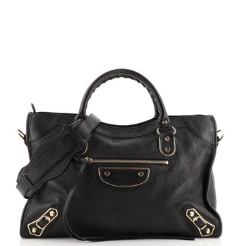 Balenciaga City Classic Metallic Edge Bag Leather Medium
