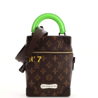 Louis Vuitton Vertical Box Trunk Bag No.7 Trunk L'oeil Vintage Monogram Canvas