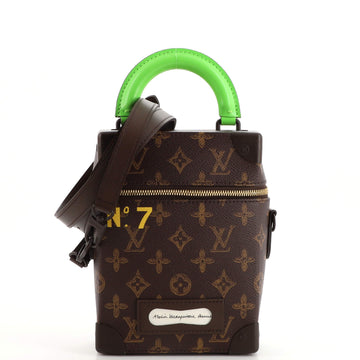Louis Vuitton Vertical Box Trunk Bag No.7 Trunk L'oeil Vintage Monogram Canvas