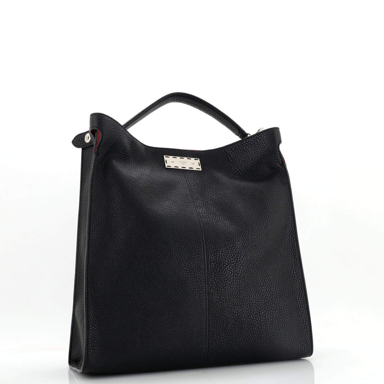 Fendi Peekaboo X-Lite Fit Bag Leather Black 204415292