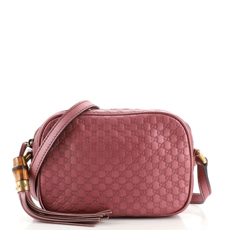 Gucci Sunshine Disco Crossbody Bag Microguccissima Leather Small