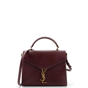 Saint Laurent Cassandra Top Handle Bag Leather Medium