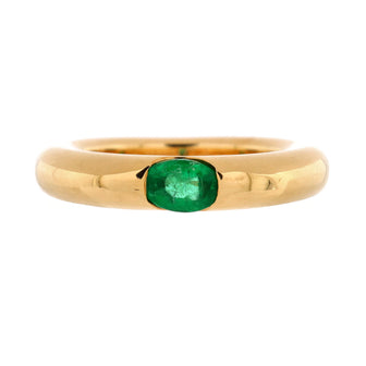 Cartier Eclipse Ring 18K Yellow Gold with Emerald