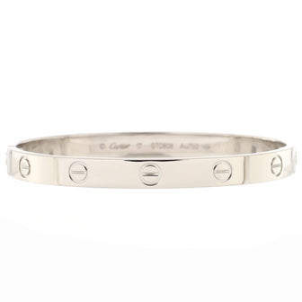 Cartier Love Bracelet 18K White Gold