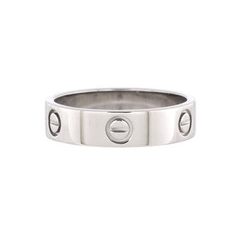 Cartier Love Band Ring Platinum