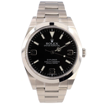 Rolex Oyster Perpetual Explorer Automatic Watch Stainless Steel 39
