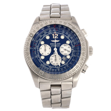 Breitling B-2 Proffesional Chronograph Automatic Watch Stainless Steel 42