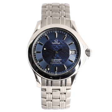 Omega Seamaster Jacques Mayol 120M Chronometer Automatic Watch Stainless Steel 36