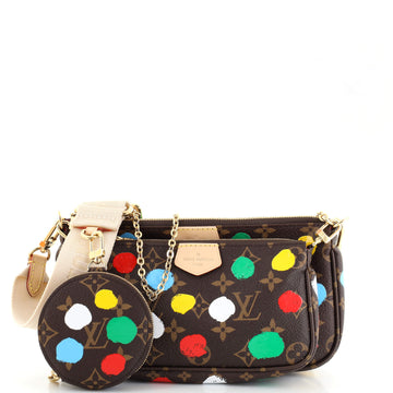 Louis Vuitton Multi Pochette Accessoires Yayoi Kusama Painted Dots Monogram Canvas
