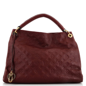 Louis Vuitton Artsy Handbag Monogram Empreinte Leather MM