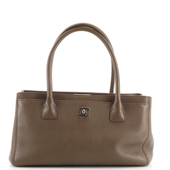 Chanel Cerf Executive Tote Leather Small
