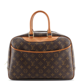 Louis Vuitton Deauville Handbag Monogram Canvas