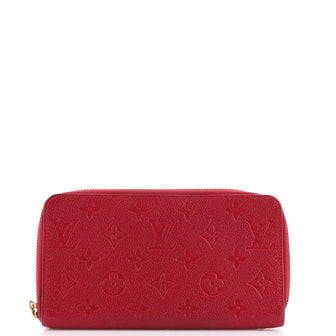 Louis Vuitton Zippy Wallet Monogram Empreinte Leather