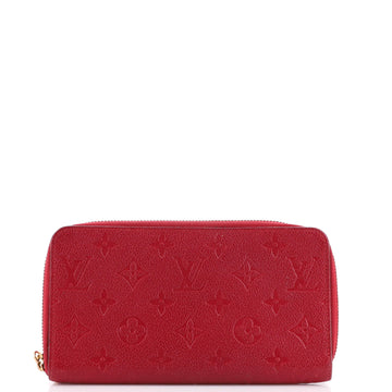 Louis Vuitton Zippy Wallet Monogram Empreinte Leather