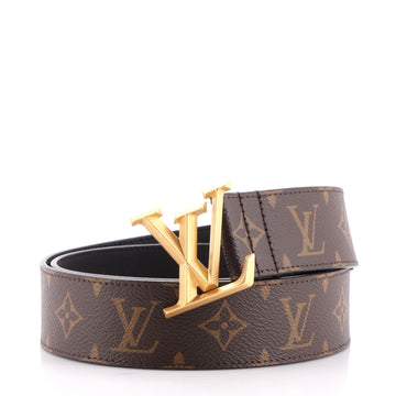 Louis Vuitton LV Pyramide Reversible Belt Monogram Canvas and Leather Wide