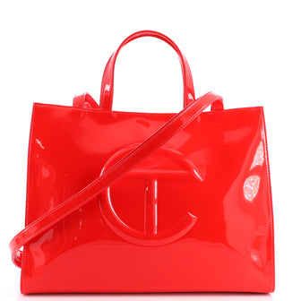 Telfar Shopping Tote Faux Patent Medium