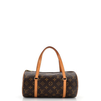 Louis Vuitton Papillon Handbag Monogram Canvas 26