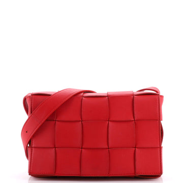Bottega Veneta Cassette Crossbody Bag Maxi Intrecciato Leather