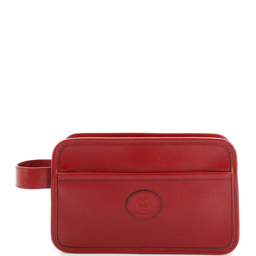 Gucci Interlocking G Travel Pouch Leather
