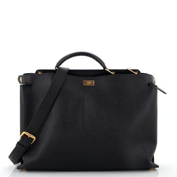 Fendi Peekaboo Iconic Essential Bag Leather Large