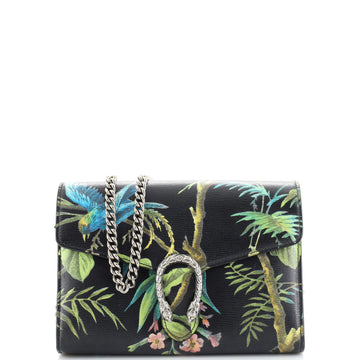 Gucci Dionysus Chain Wallet Printed Leather Small