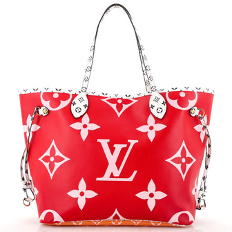 Louis Vuitton Neverfull NM Tote Limited Edition Colored Monogram Giant MM