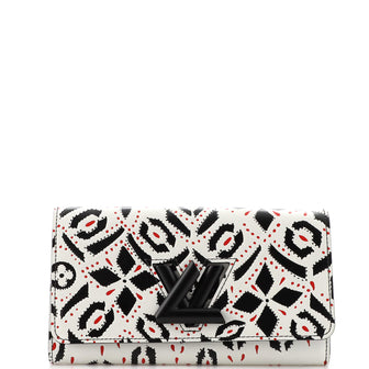 Louis Vuitton Twist Wallet Limited Edition Graphic Leather
