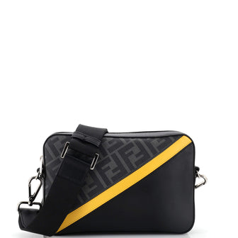 Fendi Camera Case Bag Zucca Coated Canvas and Leather Small