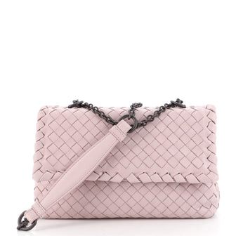 Bottega Veneta Olimpia Crossbody Bag Intrecciato Nappa Baby