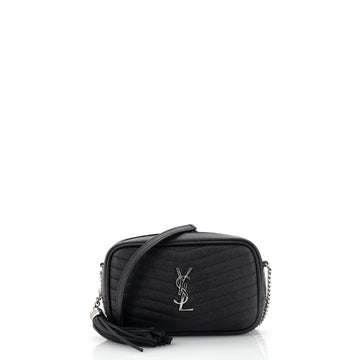 Saint Laurent Lou Camera Bag Matelasse Chevron Leather Mini