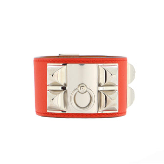 Hermes Collier de Chien Bracelet Leather