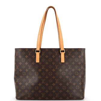 Louis Vuitton Luco Handbag Monogram Canvas