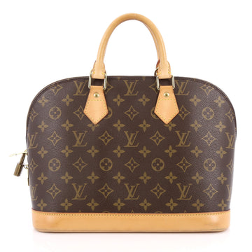 Louis Vuitton Vintage Alma Handbag Monogram Canvas PM 2046002