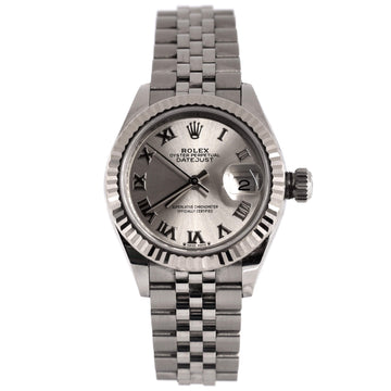 Rolex Oyster Perpetual Datejust Automatic Watch Stainless Steel and White Gold 28