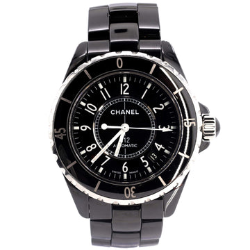 Chanel J12 Automatic Watch Ceramic and Stainless Steel 38