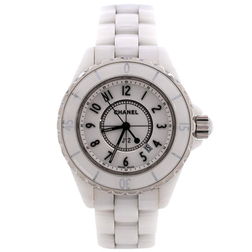 Chanel J12 Quartz Watch Ceramic and Stainless Steel 33