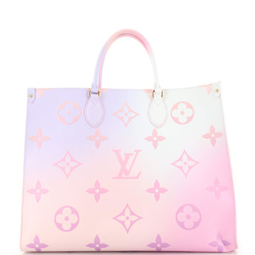 Louis Vuitton OnTheGo Tote Spring in the City Monogram Giant Canvas GM